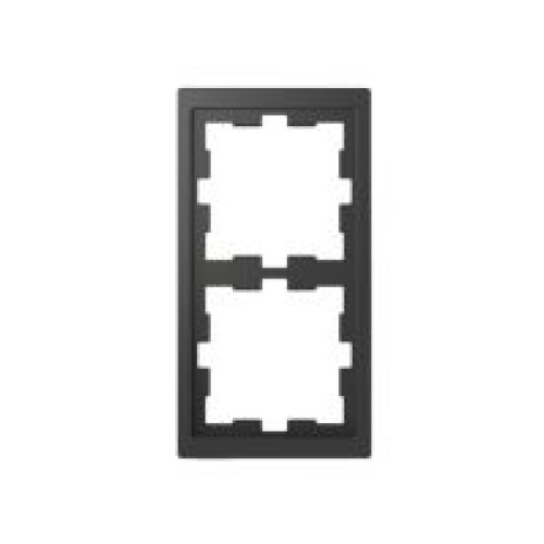 MERTEN D-Life РАМКА 2-постовая, АНТРАЦИТ — Schneider Electric MTN4020-6534