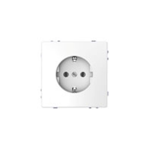 MERTEN D-Life РОЗЕТКА 16А, с з/к, без шт, БЕЛ. ЛОТОС — Schneider Electric MTN2301-6035