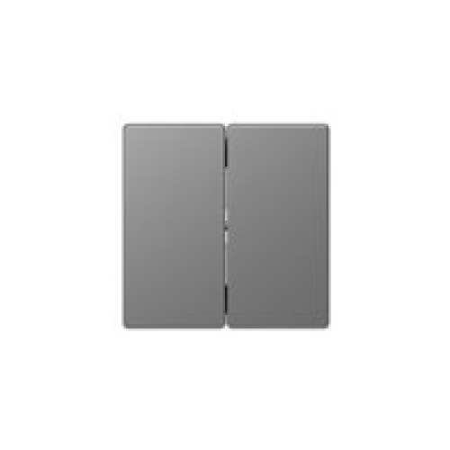 MERTEN D-Life КЛАВИША 2-ная, НЕРЖ. СТАЛЬ — Schneider Electric MTN3400-6036
