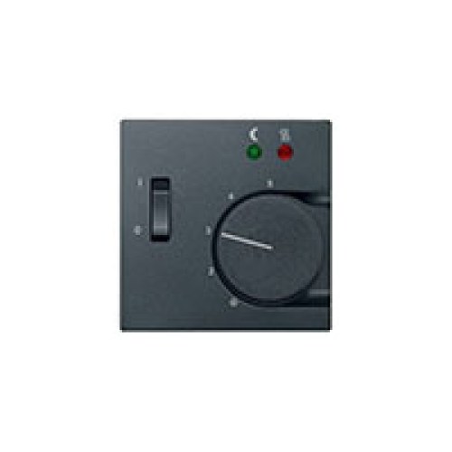 Накладка для терморегулятора Merten Sys-M, цвет Антрацит — Schneider Electric MTN535814