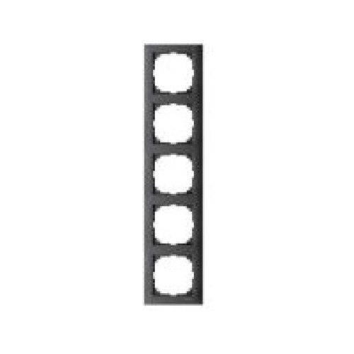 Merten рамка 5-постовая цвет антрацит — Schneider Electric MTN4050-3614