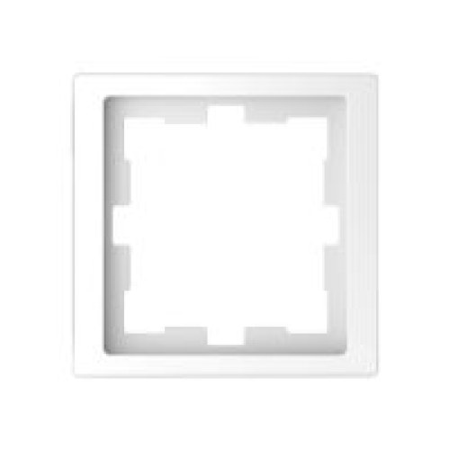 Merten D-Life рамка 1-постовая, цвет белый лотос — Schneider Electric MTN4010-6535