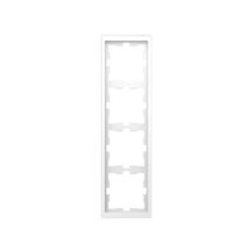 Рамка 4-х постовая D-Life, цвет белый лотос — Schneider Electric MTN4040-6535