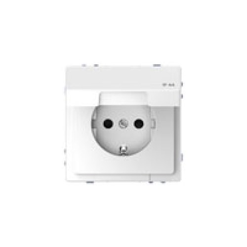 Merten D-Life Розетка с крышкой IP44, цвет белый лотос — Schneider Electric MTN2314-6035