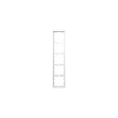 Merten D-Life рамка 5-х постовая цвет белый лотос — Schneider Electric MTN4050-6535