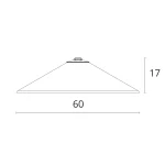 2512/06 SP-16 Светильник подвесной черный 24В 16Вт 1280Лм 3000 Ra>90 110° Arte Lamp