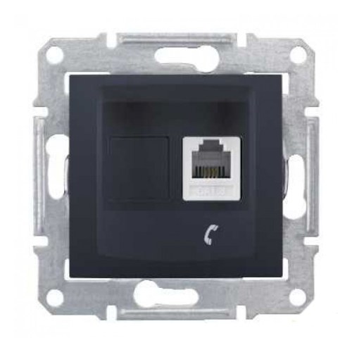 SDN4101170 Телефонные розетки RJ11 (графит) Schneider Electric — Schneider Electric SDN4101170