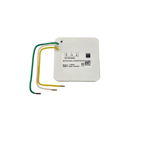 Радиопередатчик Shutter Transmitter In-Wall RTS, питание от батарейки, используется для моторчиков автоматических карниз