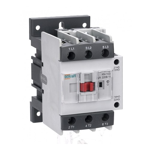 Контактор DEKraft КМ-103 40А 220В АС3 1НО+1НЗ — DEKraft 22128DEK