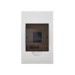 Корпус пластиковый встраиваемый прозр. дв. 1 ряд 4 модуля IP41 ЩРВ-П DEKraft — DEKraft 31001DEK
