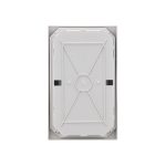Корпус пластиковый встраиваемый прозр. дв. 1 ряд 4 модуля IP41 ЩРВ-П DEKraft — DEKraft 31001DEK, фото 2