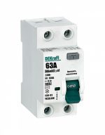 Выкл. диф. тока (ВДТ) DEKraft УЗО-03 электромех. 2P 63А 300мА тип AC 6кА — DEKraft 14071DEK