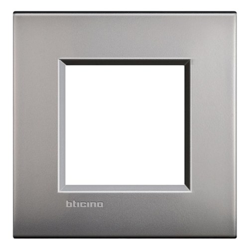 Рамка металлическая 1-постовая, цвет никель — Bticino BT-LNE4802NK