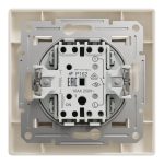 EPH0100123 Asfora одноклавишный выключатель, однополюсный, 10 AX, самозажимной, с рамкой, КРЕМОВЫЙ Schneider Electric — Schneider Electric EPH0100123, фото 2
