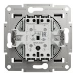 EPH0300171 Asfora двухклавишный выключатель, однополюсный, 10 AX, самозажимной, без рамки, АНТРАЦИТ Schneider Electric — Schneider Electric EPH0300171, фото 2