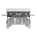 EPH0400161 Asfora одноклавишный выключатель проходной, однополюсный, 10 AX, самозажимной, без рамки, алюминий Schneider Electric — Schneider Electric EPH0400161, фото 5