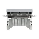 EPH0500162 Asfora одноклавишный выключатель перекрёстный, однополюсный, 10 AX, самозажимной, без рамки, СТАЛЬ Schneider Electric — Schneider Electric EPH0500162, фото 4