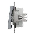 EPH2100162 Выключатель 3 клав, без рамки, СТАЛЬ Schneider Electric — Schneider Electric EPH2100162, фото 5