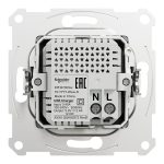 EPH2700362 Asfora двойное зарядное устройство USB, Type A+C, 2,4 A, без рамки, СТАЛЬ, Asfora Schneider Electric — Schneider Electric EPH2700362, фото 2