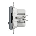 EPH2700362 Asfora двойное зарядное устройство USB, Type A+C, 2,4 A, без рамки, СТАЛЬ, Asfora Schneider Electric — Schneider Electric EPH2700362, фото 4