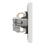 EPH2900121 Asfora розетка, с заземлением, с рамкой, 16 А, винтовой, БЕЛЫЙ Schneider Electric — Schneider Electric EPH2900121, фото 5