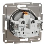 EPH2900161 Asfora розетка, с заземлением, без рамки, 16 А, винтовой, алюминий Schneider Electric — Schneider Electric EPH2900161, фото 5