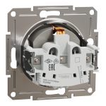 EPH2900169 Asfora розетка, с заземлением, без рамки, 16 А, винтовой, БРОНЗА Schneider Electric — Schneider Electric EPH2900169, фото 5