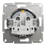 EPH2900262 Asfora розетка с защитными шторками, с заземлением, без рамки, 16 А, винтовой, СТАЛЬ Schneider Electric — Schneider Electric EPH2900262, фото 2