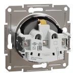 EPH2900271 Asfora розетка с защитными шторками, с заземлением, без рамки, 16 А, винтовой, АНТРАЦИТ Schneider Electric — Schneider Electric EPH2900271, фото 4