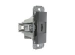 EPH3200162 Asfora розетка ТВ, концевая (1 дБ), без рамки, СТАЛЬ Schneider Electric — Schneider Electric EPH3200162, фото 4