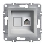 EPH4100161 розетка RJ11 (ал.) Schneider Electric — Schneider Electric EPH4100161