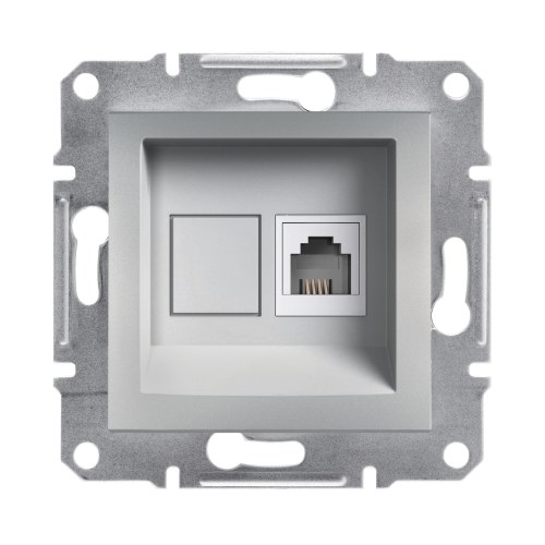 EPH4100161 розетка RJ11 (ал.) Schneider Electric — Schneider Electric EPH4100161
