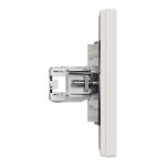 EPH4300123 Asfora розетка компьютерная RJ45 Cat.5e UTP, клеммы IDC, с рамкой, КРЕМОВЫЙ Schneider Electric — Schneider Electric EPH4300123, фото 3