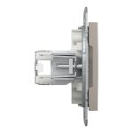 EPH4300169 Asfora розетка компьютерная RJ45 Cat.5e UTP, клеммы IDC, без рамки, БРОНЗА Schneider Electric — Schneider Electric EPH4300169, фото 4
