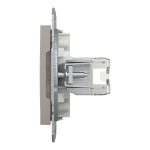 EPH4300169 Asfora розетка компьютерная RJ45 Cat.5e UTP, клеммы IDC, без рамки, БРОНЗА Schneider Electric — Schneider Electric EPH4300169, фото 5