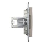 EPH4400169 Asfora двойная розетка компьютерная RJ45 Cat.5e UTP, клеммы IDC, без рамки, БРОНЗА Schneider Electric — Schneider Electric EPH4400169, фото 5