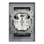 EPH9900162 Розетка 2-ной с/з, СТАЛЬ Schneider Electric — Schneider Electric EPH9900162, фото 2