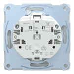 Merten D-Life Розетка с крышкой IP44, цвет белый лотос — Schneider Electric MTN2314-6035, фото 5
