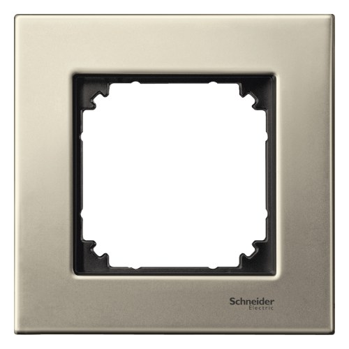 mtn403105 Рамка металлическая 1-пост, титан Schneider Electric — Schneider Electric mtn403105
