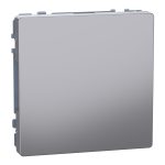 Merten D-Life Заглушка, цвет стальной — Schneider Electric MTN4075-6036, фото 3