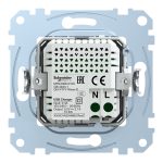 MTN4366-0100 MERTEN USB МЕХАНИЗМ зарядного устройства с 2-мя разъемами 2,1А (2x1,05А) Schneider Electric — Schneider Electric MTN4366-0100, фото 2