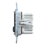 MTN4366-0100 MERTEN USB МЕХАНИЗМ зарядного устройства с 2-мя разъемами 2,1А (2x1,05А) Schneider Electric — Schneider Electric MTN4366-0100, фото 5