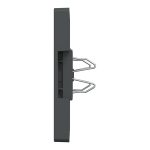 Накладка для розетки USB Merten D-Life, цвет Антрацит — Schneider Electric MTN4367-6034, фото 4