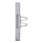 Merten D-Life ЛП для Розетки компьютерной 2хRJ45, цвет стальной — Schneider Electric MTN4572-6036, фото 3
