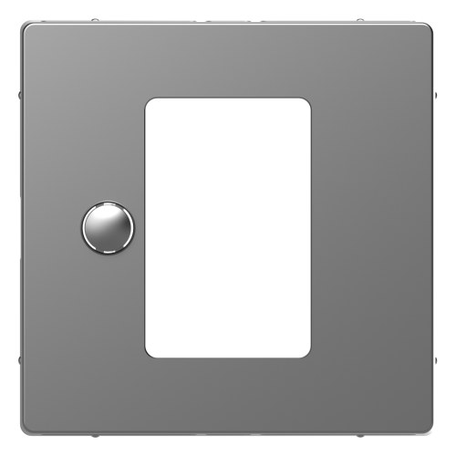 MTN5775-6036 Merten D-Life Накладка на термостат, цвет нержавеющая сталь Schneider Electric — Schneider Electric MTN5775-6036