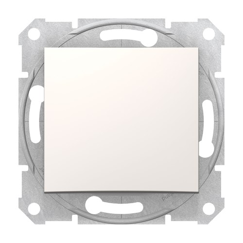 SDN0400123 Переключатель 1-клавишный (крем) Schneider Electric — Schneider Electric SDN0400123