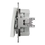 EPH0370121 Выключатель 2 клав, без рамки, БЕЛЫЙ Schneider Electric — Schneider Electric EPH0370121, фото 2
