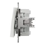 EPH0670121 Переключатель 2 клав. (проходной), без рамки, БЕЛЫЙ Schneider Electric — Schneider Electric EPH0670121, фото 3