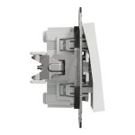 EPH0670121 Переключатель 2 клав. (проходной), без рамки, БЕЛЫЙ Schneider Electric — Schneider Electric EPH0670121, фото 4