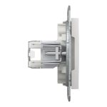 EPH4370121 Розетка компьютерная RJ45 Cat.5e UTP, клеммы IDC, без рамки, БЕЛЫЙ Schneider Electric — Schneider Electric EPH4370121, фото 3